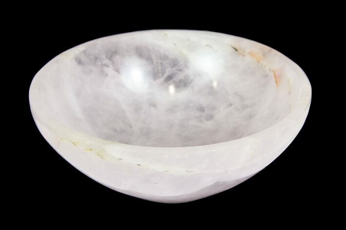 Polished Rose Quartz Bowl #147704